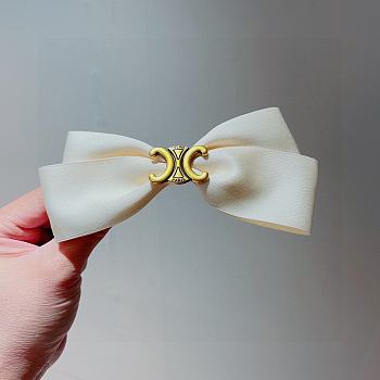 Celine White Hairclip