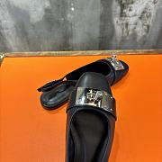 Hermes Innocente Slingback Goatskin Black - 3