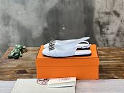 Hermes Innocente Slingback Goatskin White - 3