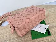 Bottega Veneta Mini Loop Camera Bag Pink 17x10x6cm - 6