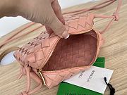 Bottega Veneta Mini Loop Camera Bag Pink 17x10x6cm - 5