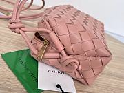 Bottega Veneta Mini Loop Camera Bag Pink 17x10x6cm - 4