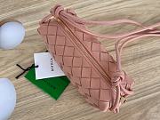 Bottega Veneta Mini Loop Camera Bag Pink 17x10x6cm - 3