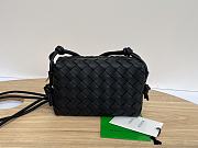 Bottega Veneta Mini Loop Camera Bag Black 17x10x6cm - 1