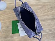 Bottega Veneta Mini Loop Camera Bag Purple 17x10x6cm - 6