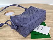 Bottega Veneta Mini Loop Camera Bag Purple 17x10x6cm - 4