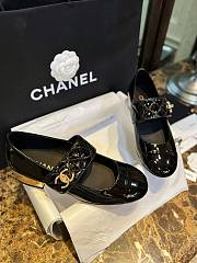 Chanel Mary Jane Heel Black - 3