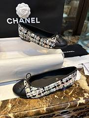 Chanel Ballerina Flat Tweed - 4