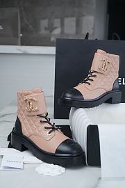 Chanel Pink Boots - 3