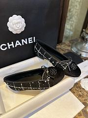 Chanel Ballerina Tweed Black - 2