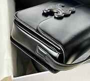 Celine Triomphe Bag Black 22x16.5x7cm - 3