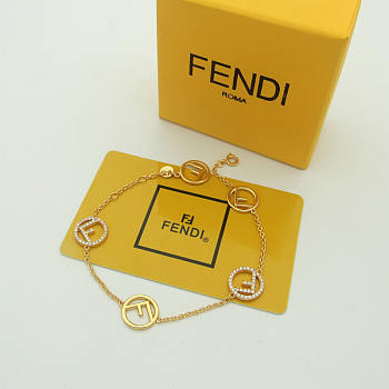 Fendi F Bracelet Gold