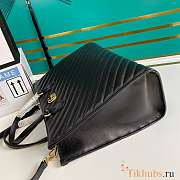 Gucci Marmont Medium Black Tote Bag 35x28x14cm - 4