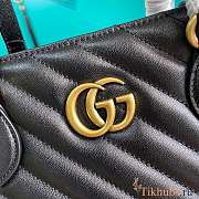 Gucci Marmont Medium Black Tote Bag 35x28x14cm - 2