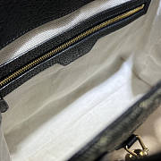 Gucci Jackie 1961 Medium Tote Bag Black 30x24x12cm - 6