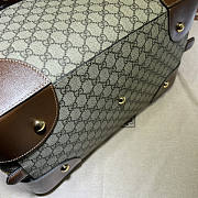 Gucci Ophidia GG Medium Carry-On Duffle Brown 44x27x24cm - 4
