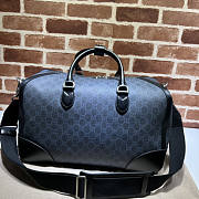 Gucci Ophidia GG Medium Carry-On Duffle Black 44x27x24cm - 4