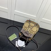 Gucci Ophidia GG Small Bucket Bag Brown 26x20.5x11cm - 4