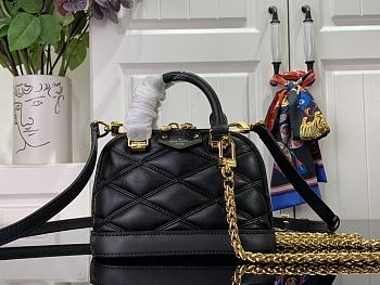 Louis Vuitton LV Alma Nano Bag Black 18 x 12 x 8 cm