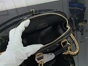 Louis Vuitton LV Alma Nano Bag Black 18 x 12 x 8 cm - 5