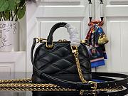 Louis Vuitton LV Alma Nano Bag Black 18 x 12 x 8 cm - 2