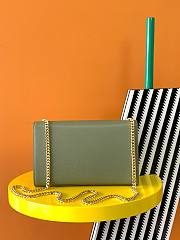 YSL Kate Chain Green Bag 24x14.5x5.5cm - 3