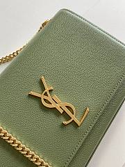 YSL Kate Chain Green Bag 24x14.5x5.5cm - 2