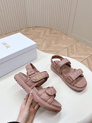 Dior Dioract Sandal Nude Quilted Cannage Calfskin - 3