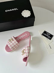 Chanel Pink Slides  - 5