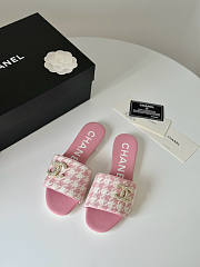 Chanel Pink Slides  - 4