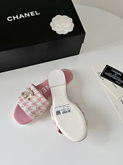 Chanel Pink Slides  - 3