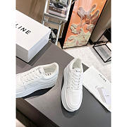 Celine Block Sneakers Calfskin Optic White - 3