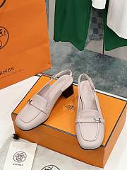 Hermes Infinie 50 Pump Pink 5cm - 2