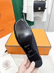 Hermes Groupie Mules Denim - 4