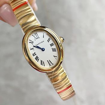 Cartier Baignoire Yellow Gold Watch 23x31mm