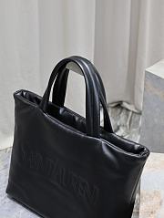 YSL Tote Nappa Lambskin Black 41-50x43x17cm - 6