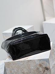 YSL Tote Nappa Patent Black 41-50x43x17cm - 5