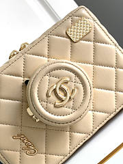 Chanel Vintage Camera Bag Beige 18cm - 2