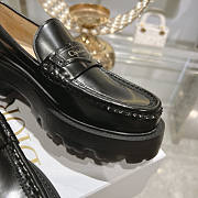 Dior Boy Platform Loafer Black Brushed Calfskin - 3