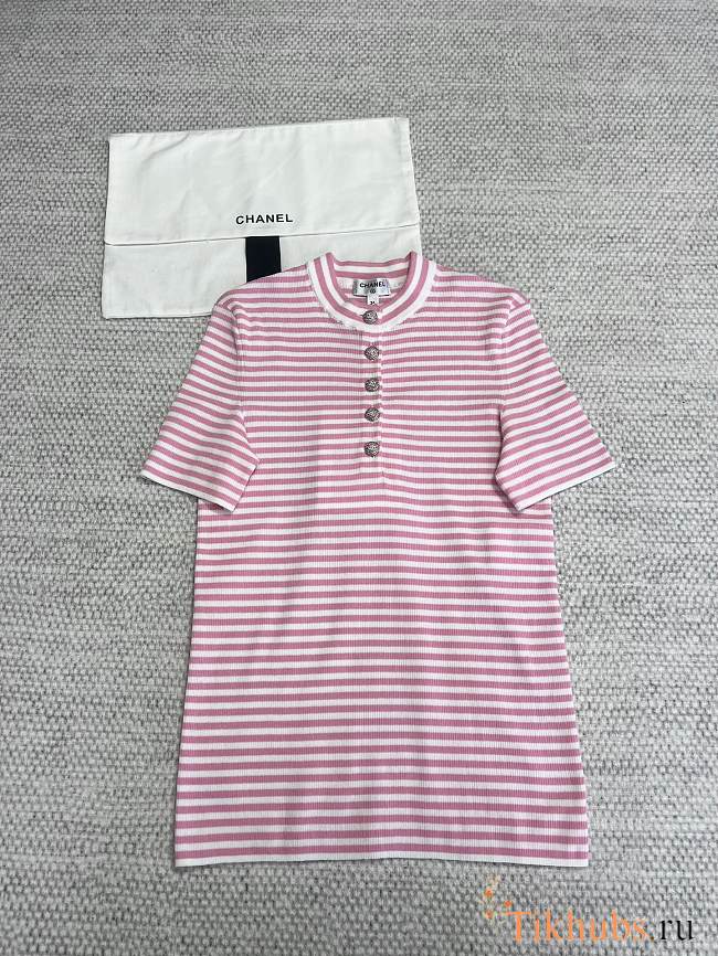 Chanel T-shirt Pink - 1