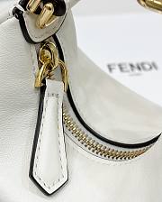 Fendi Nano Fendigraphy White 16.5x14x5cm - 4