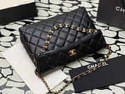 Chanel Maxi Hobo Bag Black 39cm - 2