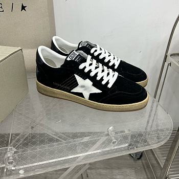 Golden Goose Suede Black Ballstar Sneaker