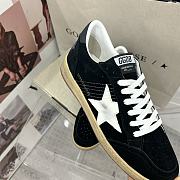 Golden Goose Suede Black Ballstar Sneaker - 5