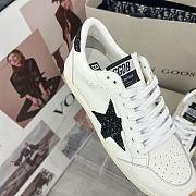 Golden Goose Deluxe White Black Superstar - 5