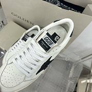 Golden Goose Deluxe White Black Superstar - 4