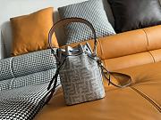 Fendi Mon Tresor Silver Bag Crystal 18x12x10cm - 5