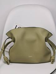 Loewe Flamenco Clutch Green Bag 30x24.5x10.5cm - 1