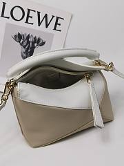 Loewe Mini Puzzle White Beige 18x12.5x8cm - 4