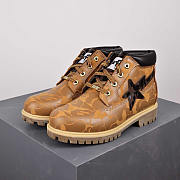 Timberland Chukka Boots A Bathing Ape Wheat - 4